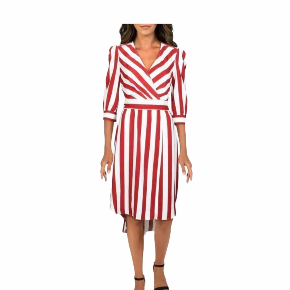 COPY - Bar 3 striped dress - Picture 3 of 8